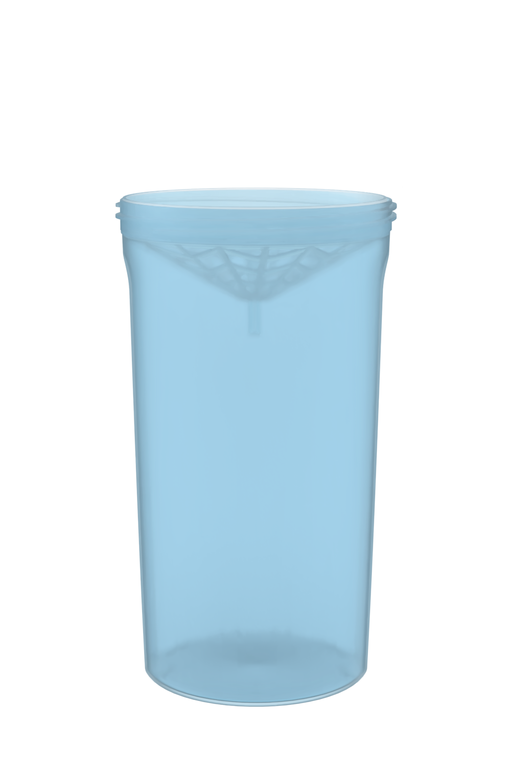 Pohár — Transparent Columbia Blue